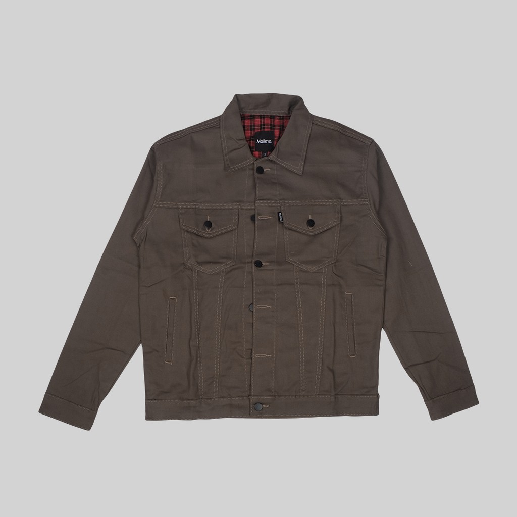 Mailmo Trucker Jacket Noodle Brown