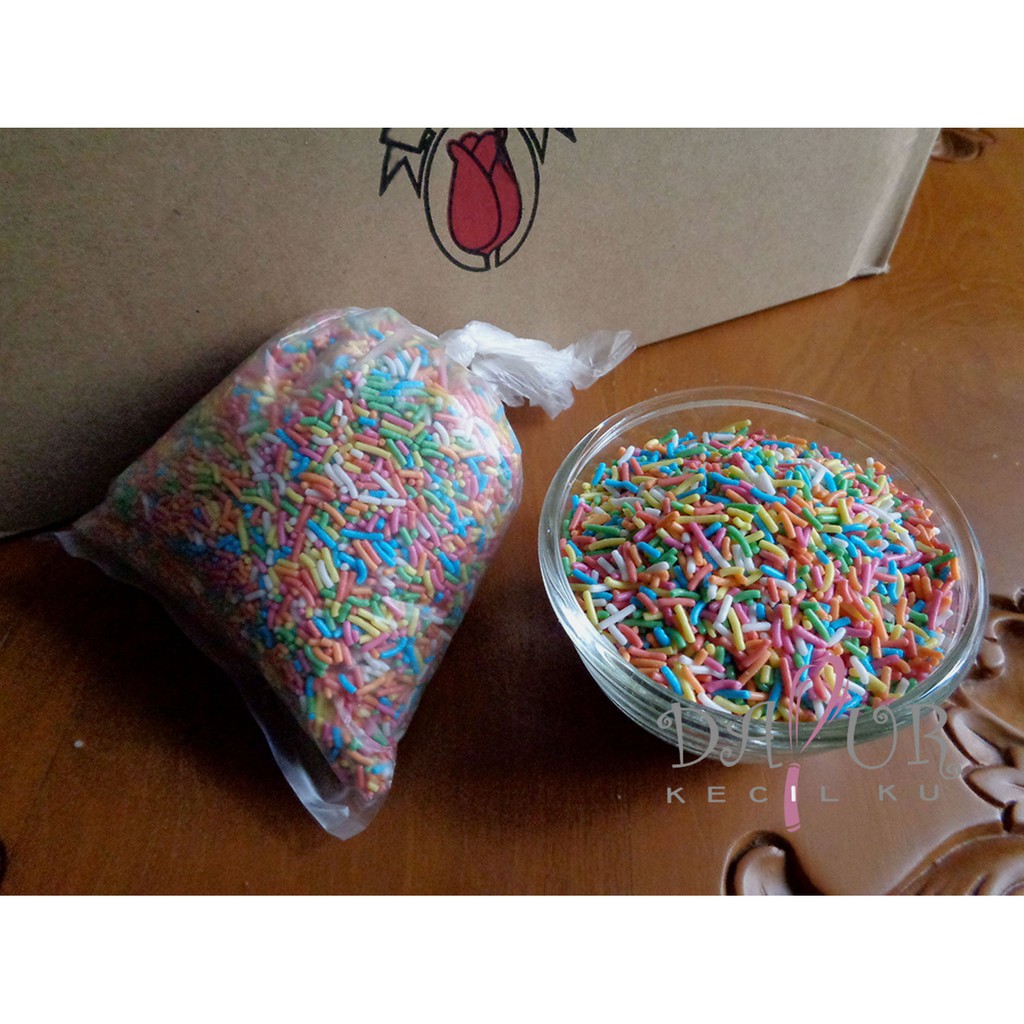 

Meses Tulip Chocorice Mix 250 gram Repack / Meises Rainbow Warna 250gr