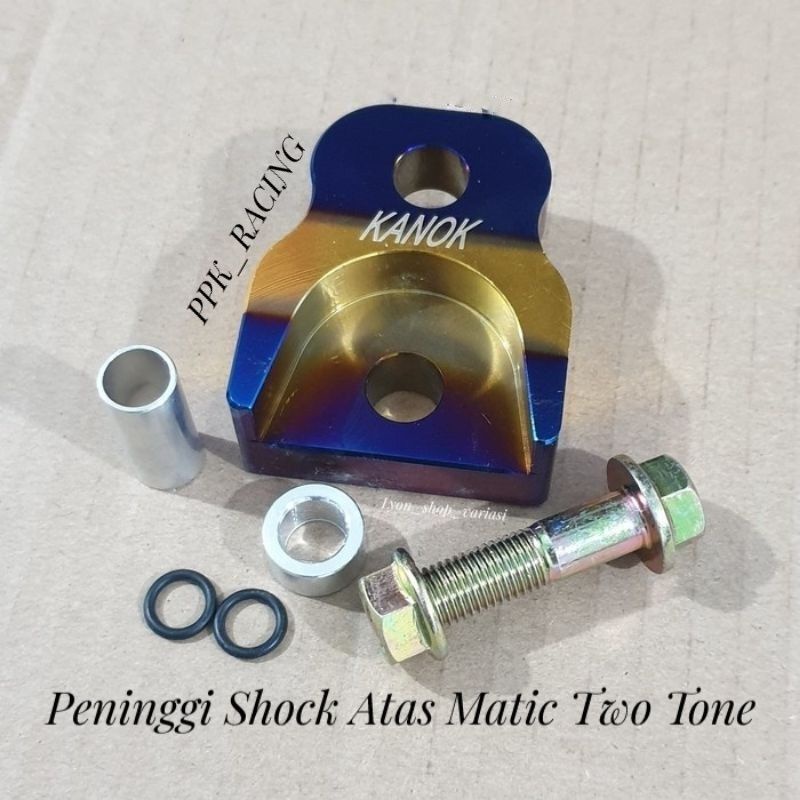 Peninggi Shock Raiser Atas Matic Two Tone Universal