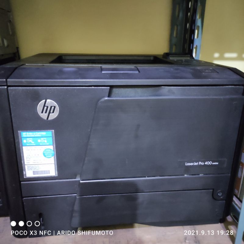 printer hp  laserjet pro 400 dn