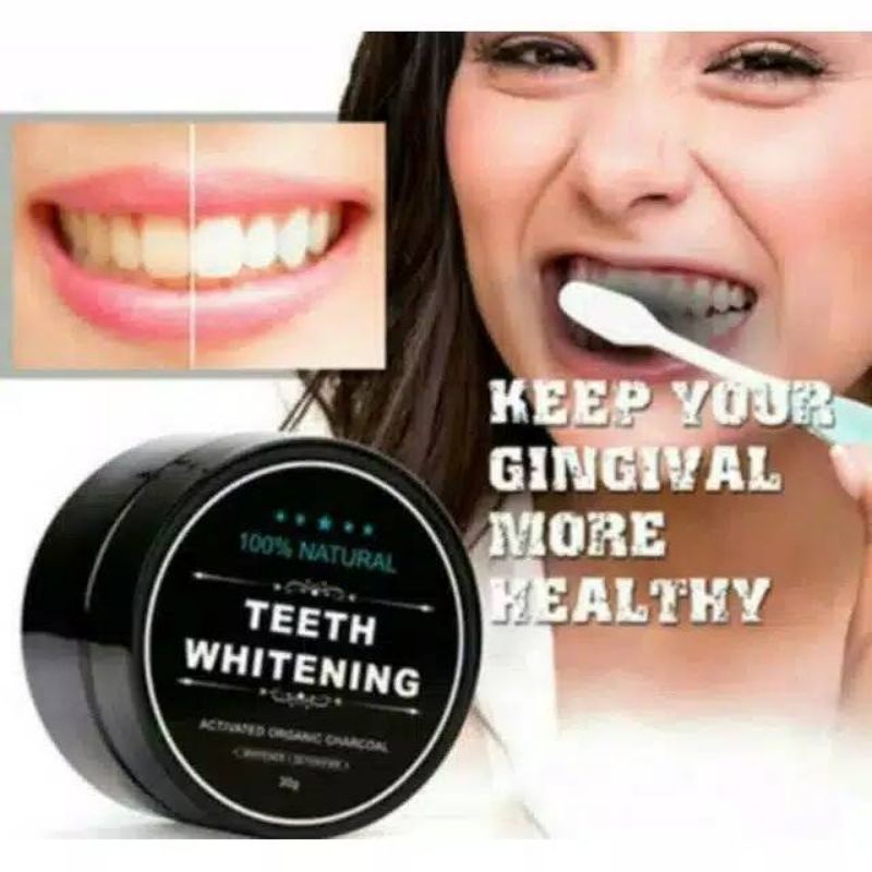 Tokorara.id Ko-855 Jamin Ampuh Teeth Whitening Powder