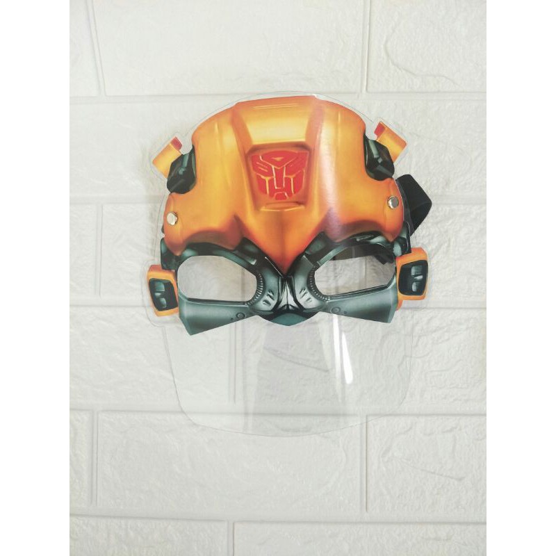 Face Shield Superhero Anak / Face Shiled Karakter Anak / Pelindung Wajah Anak