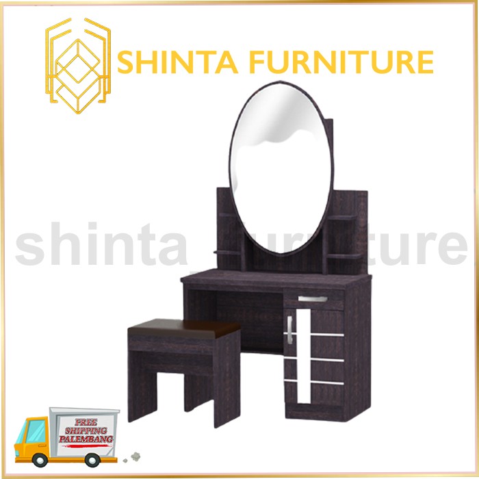 Meja Rias Olympic G-Star + Cermin Bella / Meja Rias Minmalis Murah