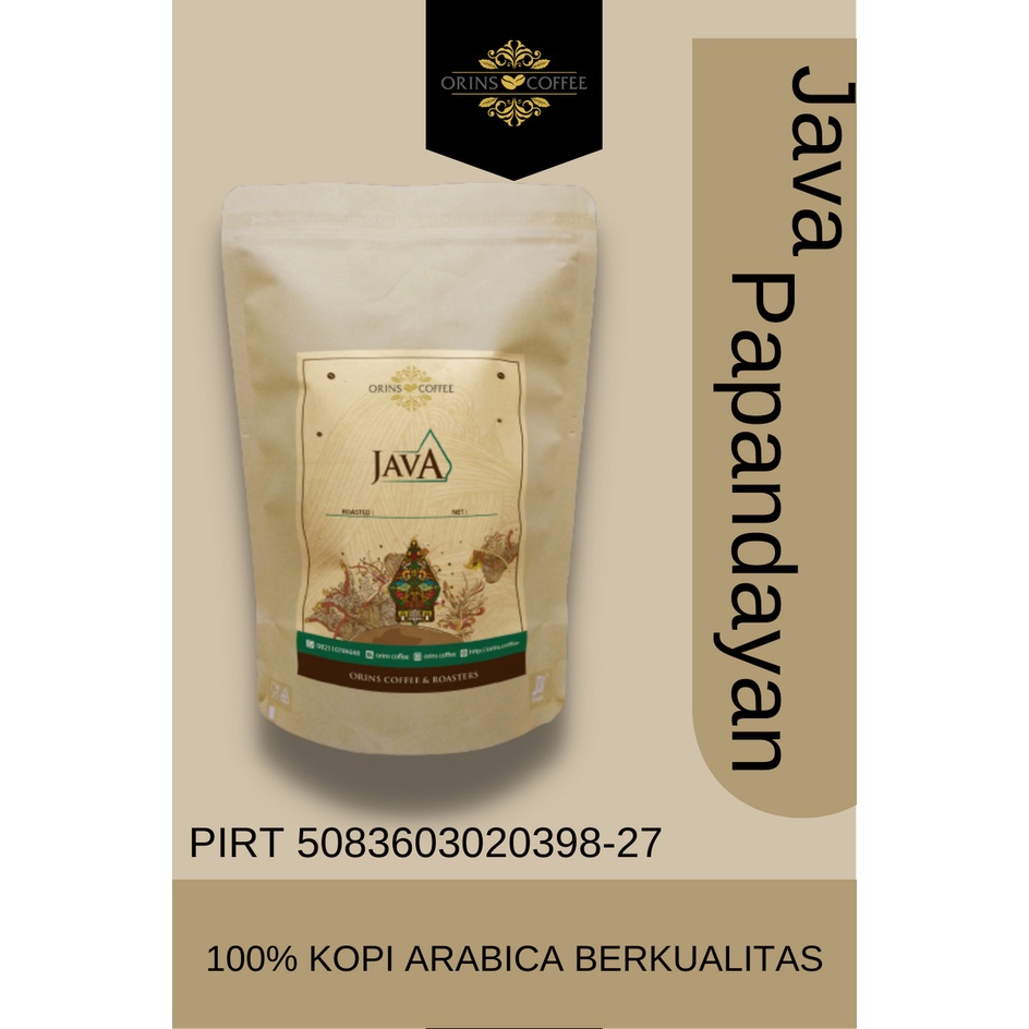

Kopi Arabica " Java Papandayan " Coffee Biji Kopi / Bubuk Kopi