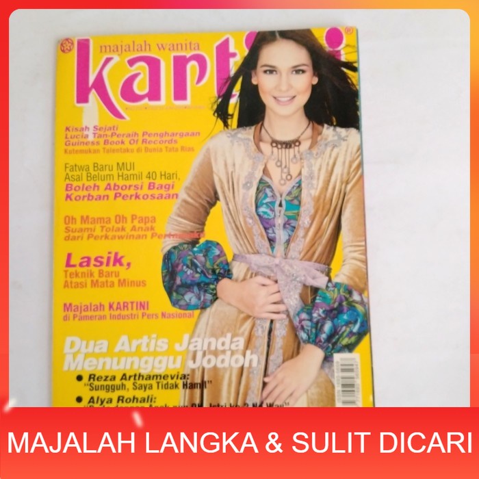 Majalah KARTINI No.2141 Jun 2005 LUNA MAYA Langka