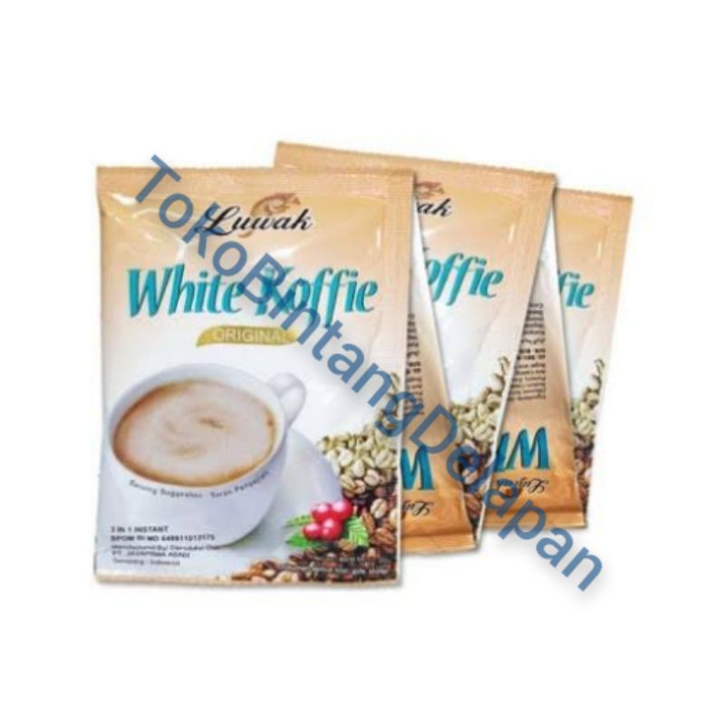 

LUWAK WHITE COFFEE 20G