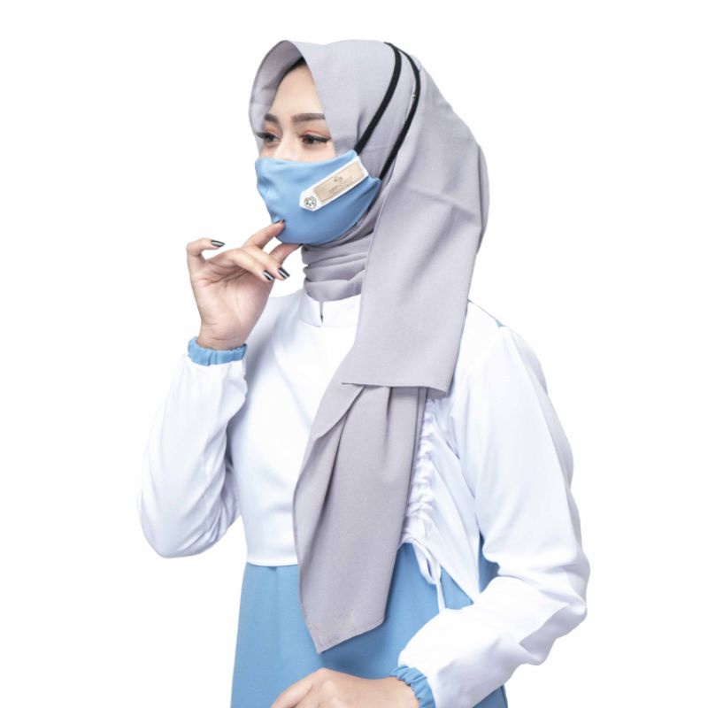 Dress gamis Khalida (gamis muslim wanita)