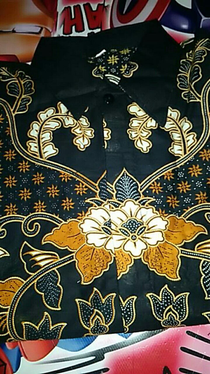 Batik Kemeja Lengan Panjang Katun Halus Hq Kualitas Setara Barang Mall