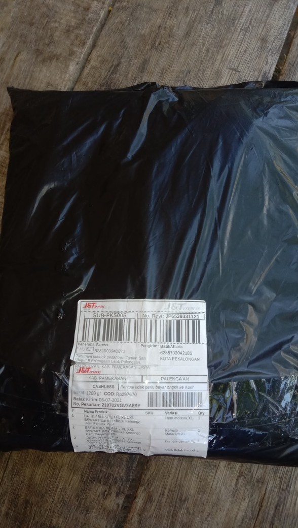 Kemeja Batik Pria Lengan Panjang Slim Fit Modern Premium Big Size M L Xl Terlaris Asli Pekalongan