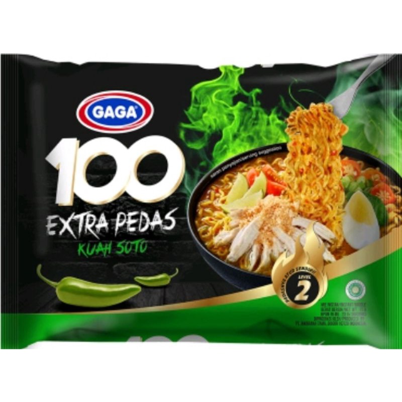 

gaga 100 extraa pedas kuah soto 75 gram