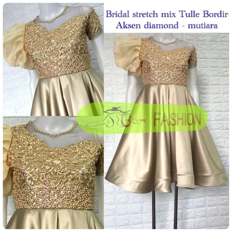 dress pendek/gaun pesta/gaun penyanyi