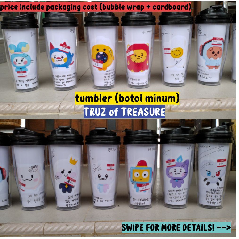 Tumbler Botol Minum TRUZ of TREASURE for Treasure Makers