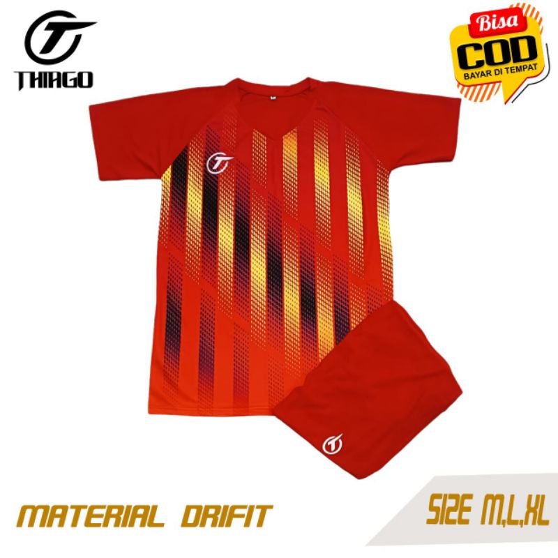 SPORTONE/KAOS BOLA SATU SET MURAH/JERSEY FUTSAL SATU SET  BISA COD/KAOS VOLI KEREN/JERSEY BADMINTON MURAH BAGUS