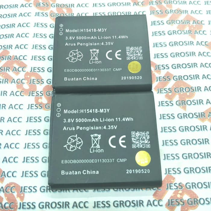 Baterai Battery Original Andromax Modem Mifi M3Y , M3Z , M3S , H15418