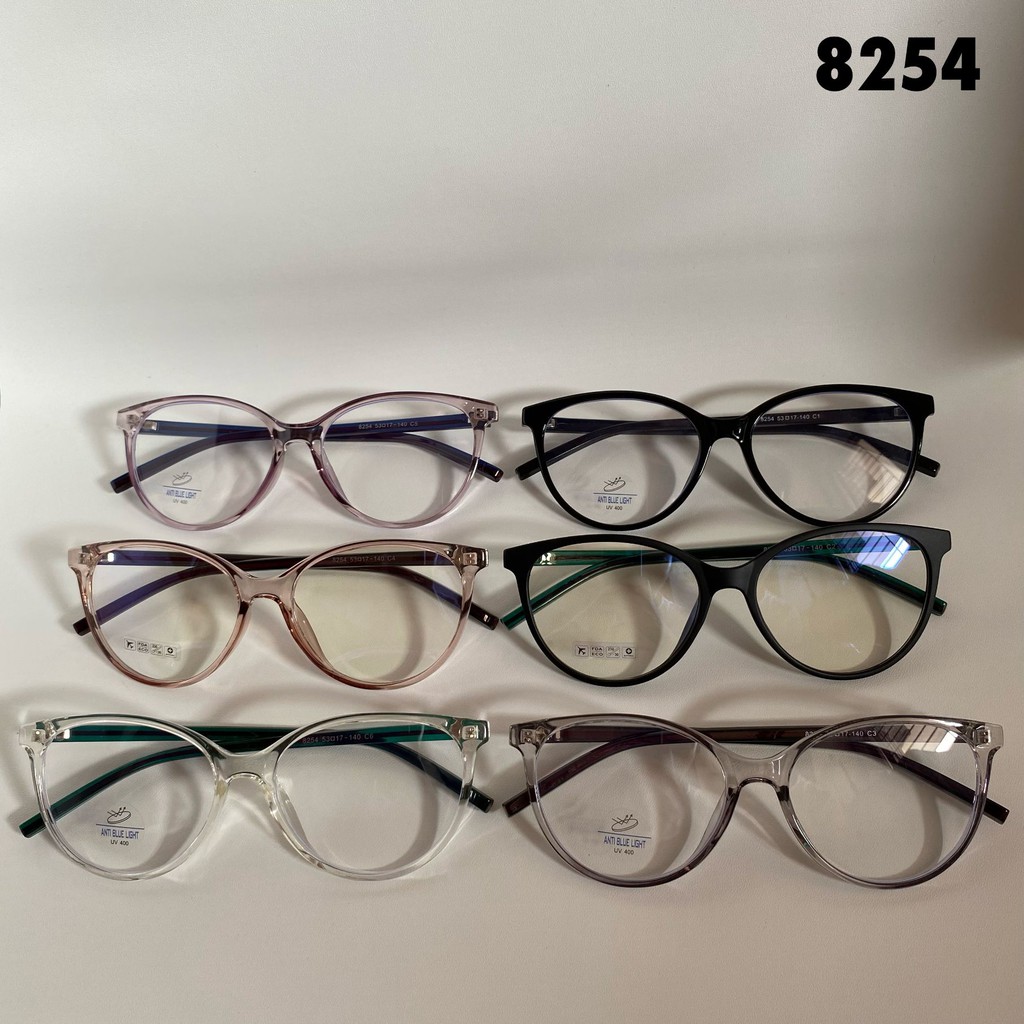 Frame Kacamata Minus Baca Gaya UV400 8254