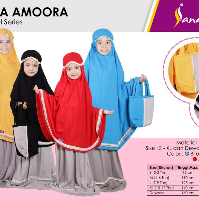 MUKENA AMOORA SANAYA KIDS