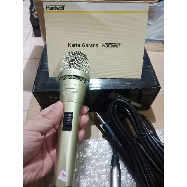 Mic kabel Hardwell Pro 9 Pro9 New Microphone kabel terbaik original