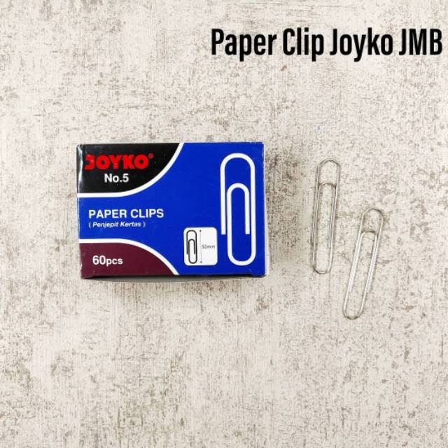 

PAPER CLIP / PENJEPIT KERTAS JOYKO NO 5