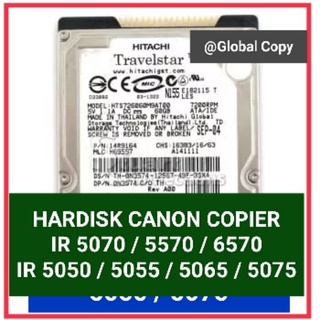 HARDISK IR 6570  IR5070 / IR 5050  IR5075 / HDD Hard Disk MESIN FOTOCOPY CANON FULL SYSTEM TERMURAH