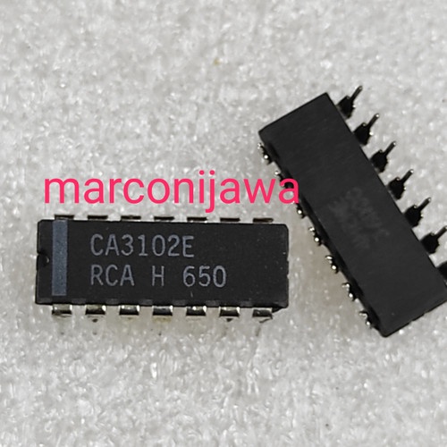 mj1084 CA3102E ic dip14pin Rca asli