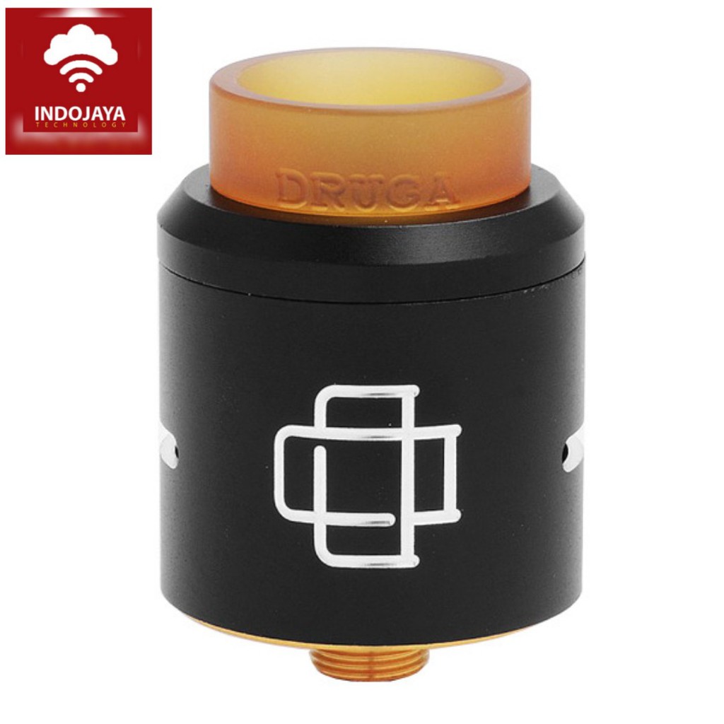 DRUGA 24 RDA Atomizer - BLACK [Authentic] jy