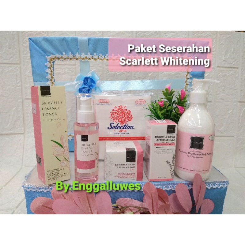 PAKET SESERAHAN SCARLET BRIGHTLY (FREE BOX)