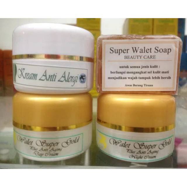 Cream Walet Gold Original / Cream Wallet / Cream Pemutih Walet / Walet Jaring