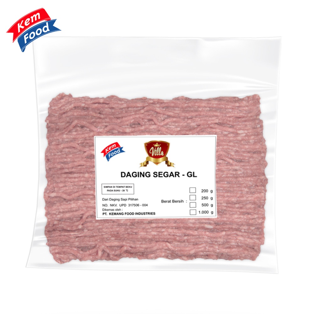 

Villa Daging Sapi Giling 85% - 1kg