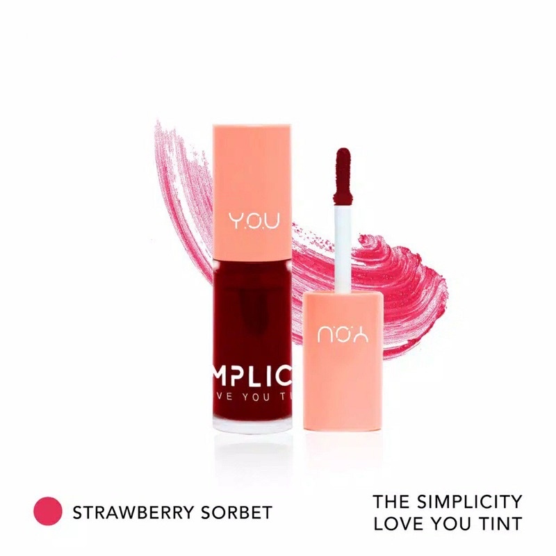 Kosmetik You The Simplicity Love You Tint By You Makeups | Lipcream lipstick lipstik