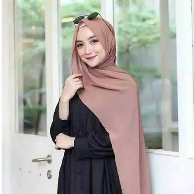 Pashmina diamond / 170x75 tepi di jahit / PASHMINA DIAMOND-4