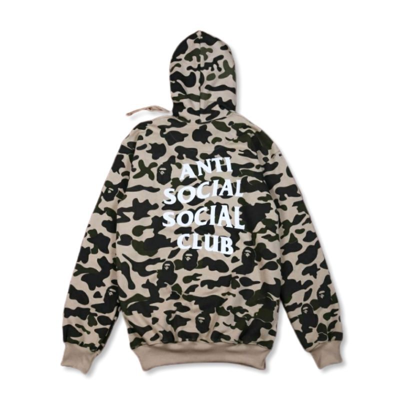 Sweater Hoodie Assc Camoflag FullTag &amp; Lebel