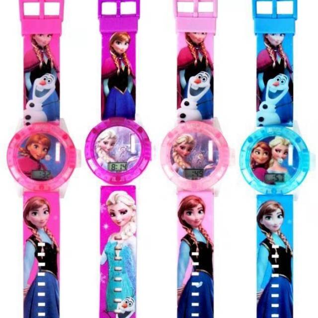 JAM PROYEKTOR/JAM LESER ANAK/JAM ANAK PROYEKTOR/JAM ANAK TERLARIS/JAM FROZEN/JAM PROZEN