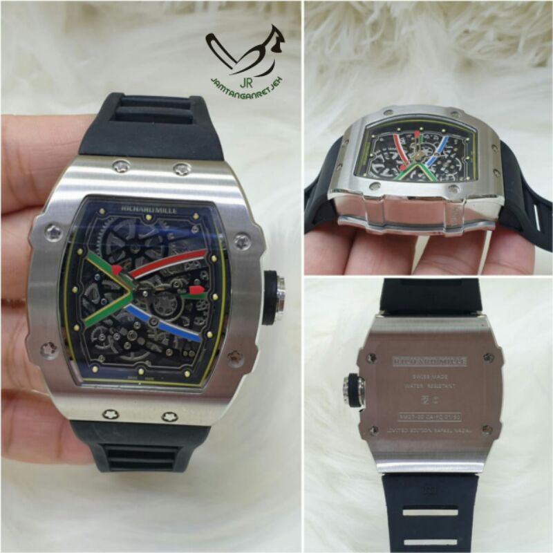 jam tangan pria rm autometik body stainless kualitas original
