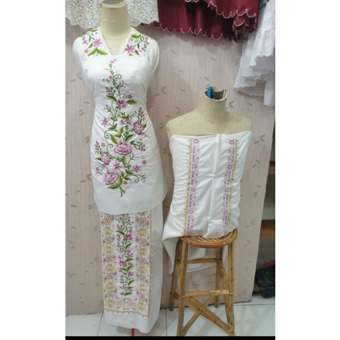 Baju kurung papa mama lilian