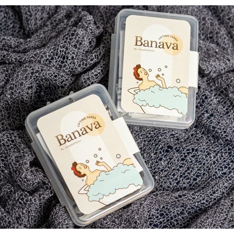 Banava Face Lifting Tapes Stiker Tape Pengangkat kulit wajah Invisible Tape Facelift Makeup