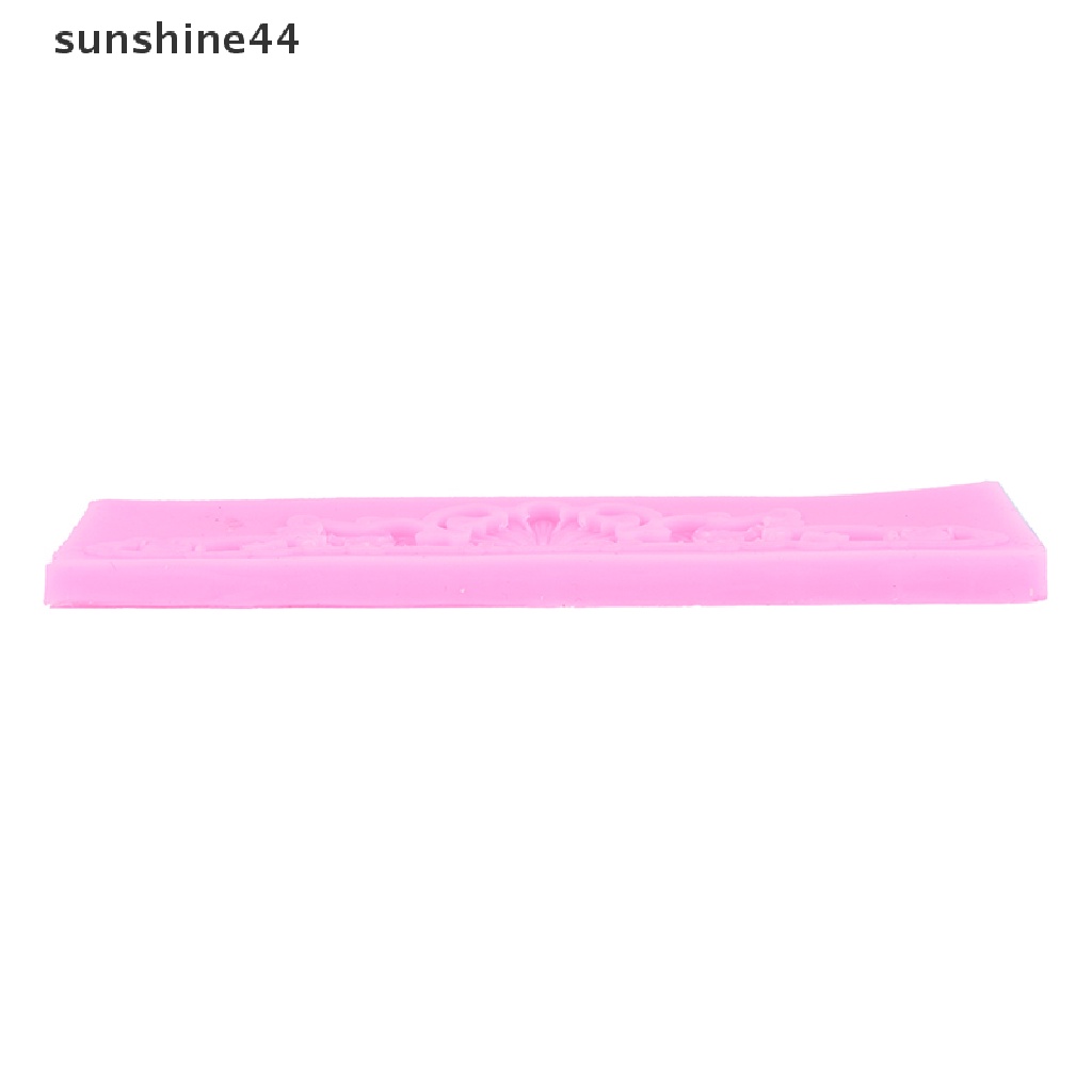 Sunshine 1PC Cetakan Fondant / Cokelat Bentuk Daun Bahan Silikon