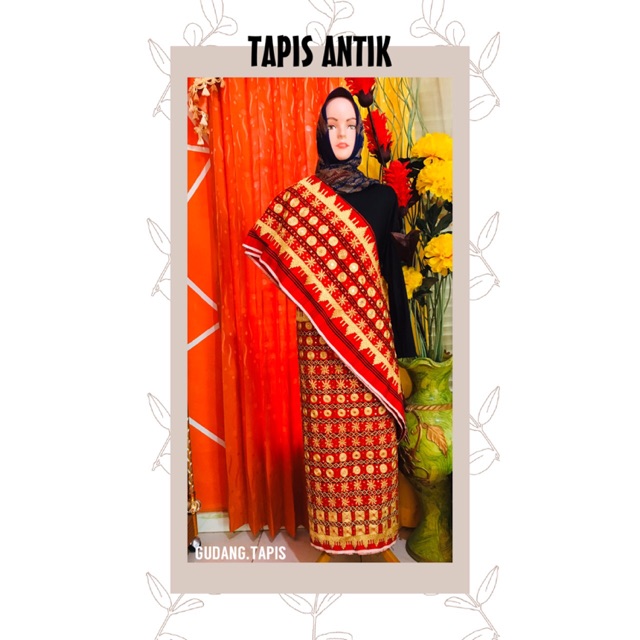 Tapis Lampung/Tapis Antik/Sarung Tapis/Tapis Murah/Kain Tapis/Tapis Mama/Tapis Papa