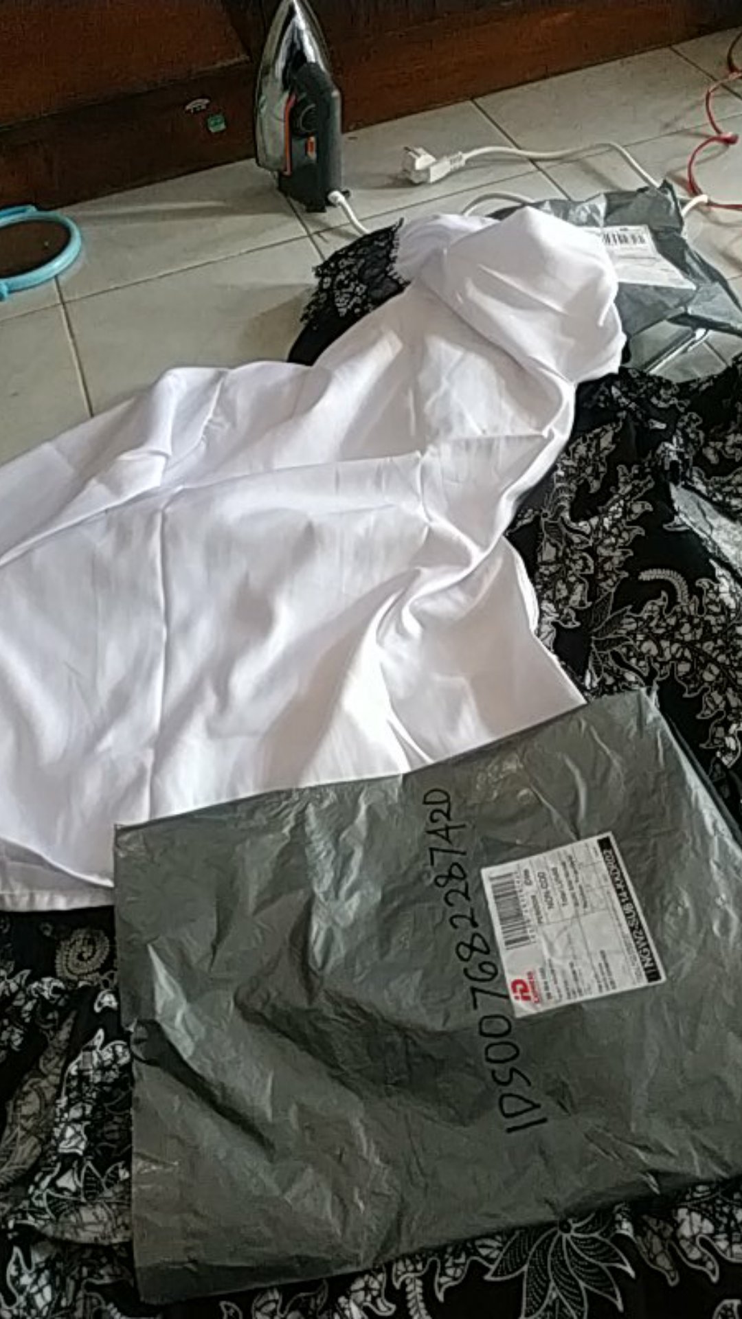 Couple Batik Modern Rok N Blues Arsyilla Klok Lawasan Renda Brukat