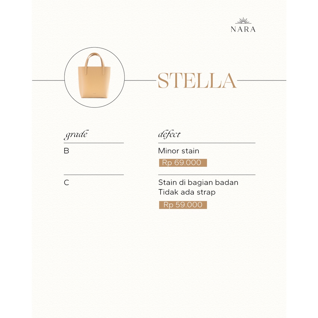 STELLA DEFECT Slingbag Wanita