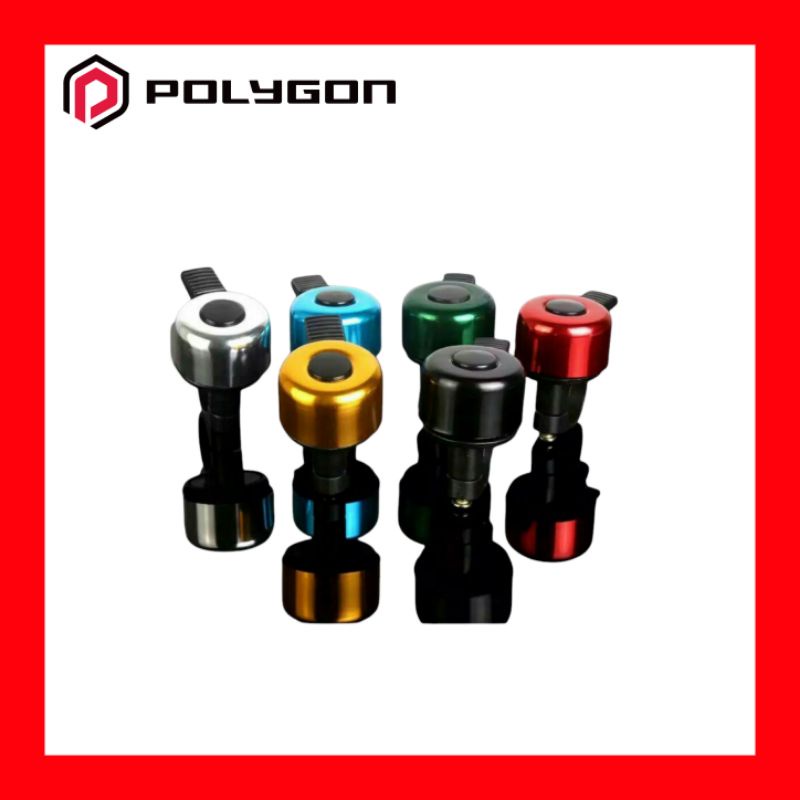 Bicycle Bell Classic Polygon Bel Sepeda Ting Ting Kring Kring Bel Kubah Klakson Sepeda Aksesoris Sep
