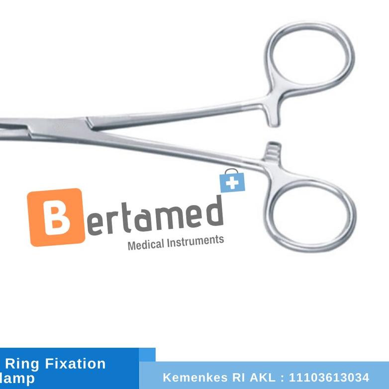 ✲ Vasectomy Ring Fixation Clamp / U CLamp / Klem U FIXING CLAMP ♤