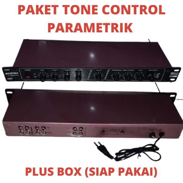 PARAMETRIK TONE CONTROL PAKET PLUS BOX SIAP PAKAI PARAMETRIC PARAMETIK PRAMETIK TUNECONTROL