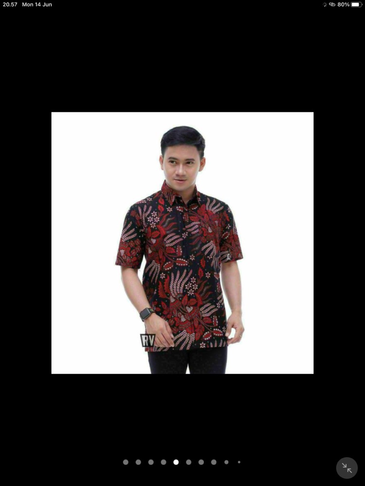 Size M L Xl Xxl Xxxl Bswart Batik Hrb026 Kenongo Hem Pendek Padi Pekalongan M L Xl Batik Pria Murah
