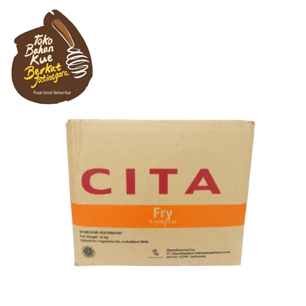 CITA FRY 15 KG / MINYAK GORENG PADAT / MINYAK DONAT / CTN 15 KG