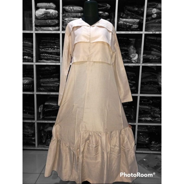 gamis katun madina