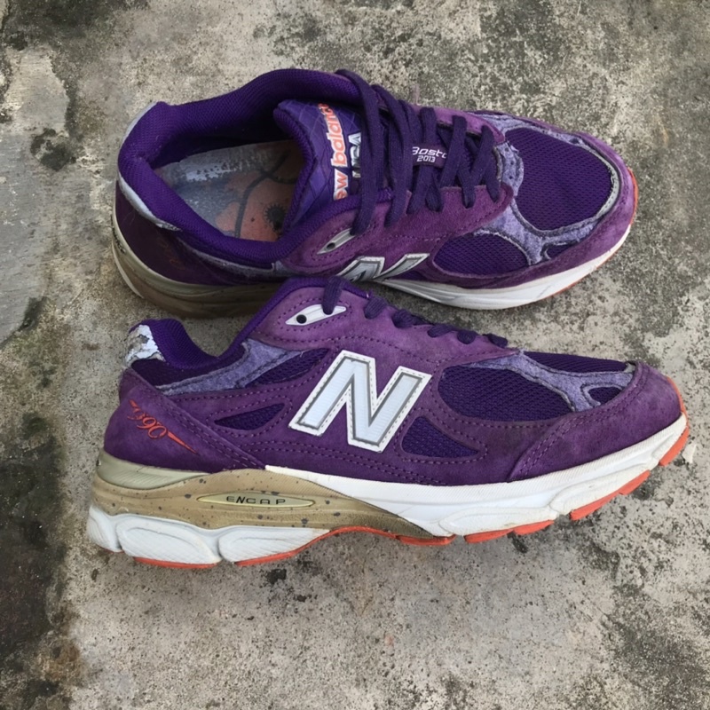 New Balance 990 V3 Purple Sepatu/Sneakers Women Thrift