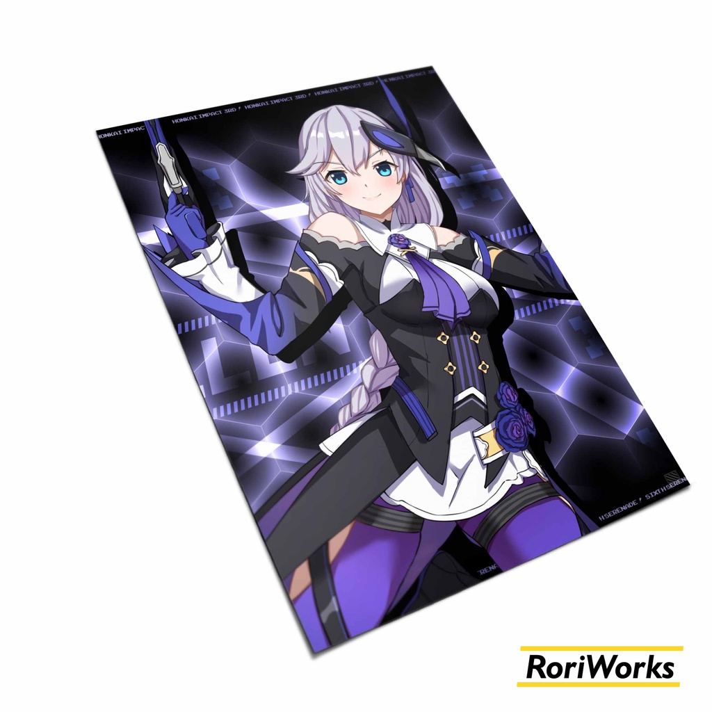 Poster Anime - Kallen (Sixth Serenade) Honkai Impact 3