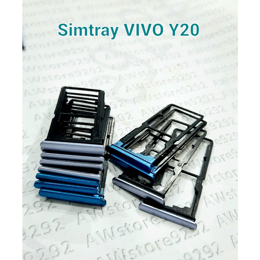 Slot Tempat Dudukan Kartu Simcard Sim card Lock Simtray Sim Tray VIVO Y20