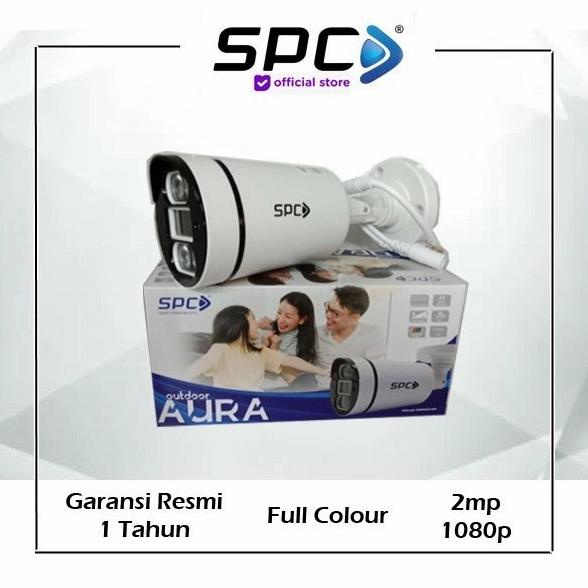 Camera CCTV SPC Aura Outdoor 2mp, Malam bisa berwarna (Full colour)