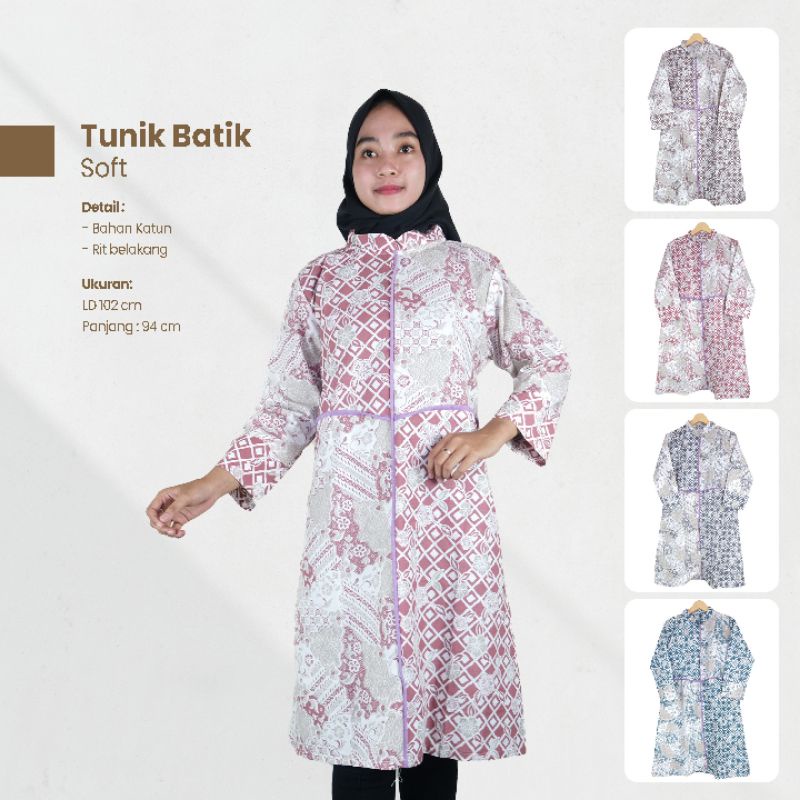 Tunik Batik Soft - NairaBatik